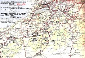9 EME HUSSARDS 1 ER ESCADRON DE BENI SMIEL DE ERIC LELOUP